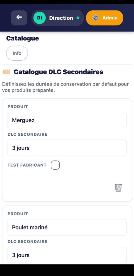 Catalogue DLC